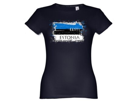 Women's T-shirt Estonian Flag