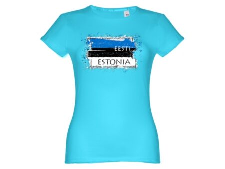 Women's T-shirt Estonian Flag