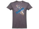 T-shirt Estonia Estonian map dark gray