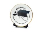 Porcelain souvenir plate 