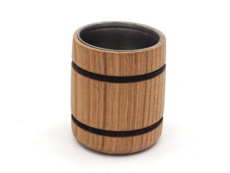 Oak shot glass