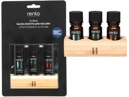 Aromatic oil set 3x10ml Eucalyptus, Arctic Pine and Arctic Berries