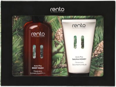 Gift set Arctic pine Body wash and Sauna honey