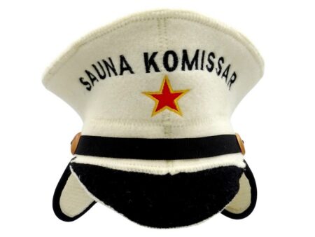 Шапка для бани Sauna Komissar